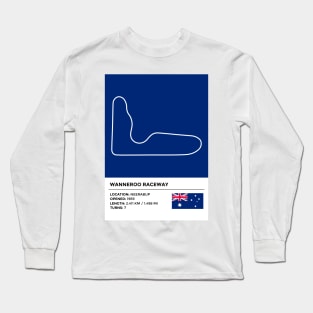 Wanneroo Raceway [info] Long Sleeve T-Shirt